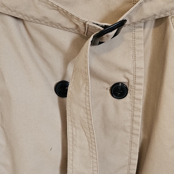 Stradivarius Short Trench Coat - Picture 11 of 12